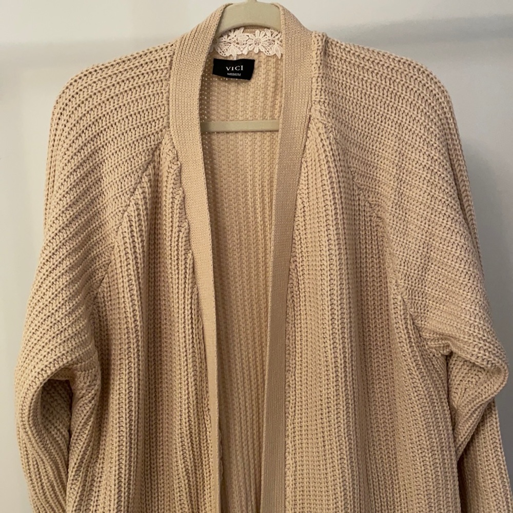 Vici long oversized cardigan